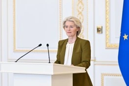 İlham Əliyev və Ursula Fon der Lyayen mətbuata bəyanatlarla çıxış ediblər - YENİLƏNİB - VİDEO - FOTO