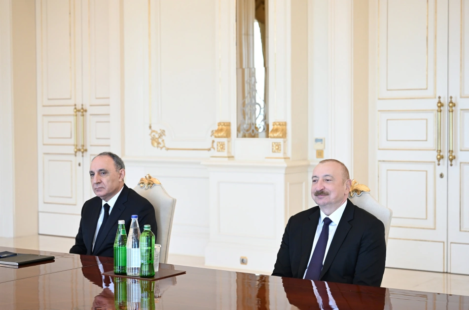 İlham Əliyev Türkiyə Ali Məhkəməsinin Baş prokurorunu qəbul etdi - FOTO