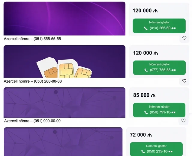 Bakıda ev qiymətinə telefon nömrələri satılır - FOTO