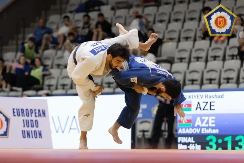 Avropa çempionatı: Azərbaycanın cüdo millisi medallarının sayını yeddiyə çatdırıb - FOTO