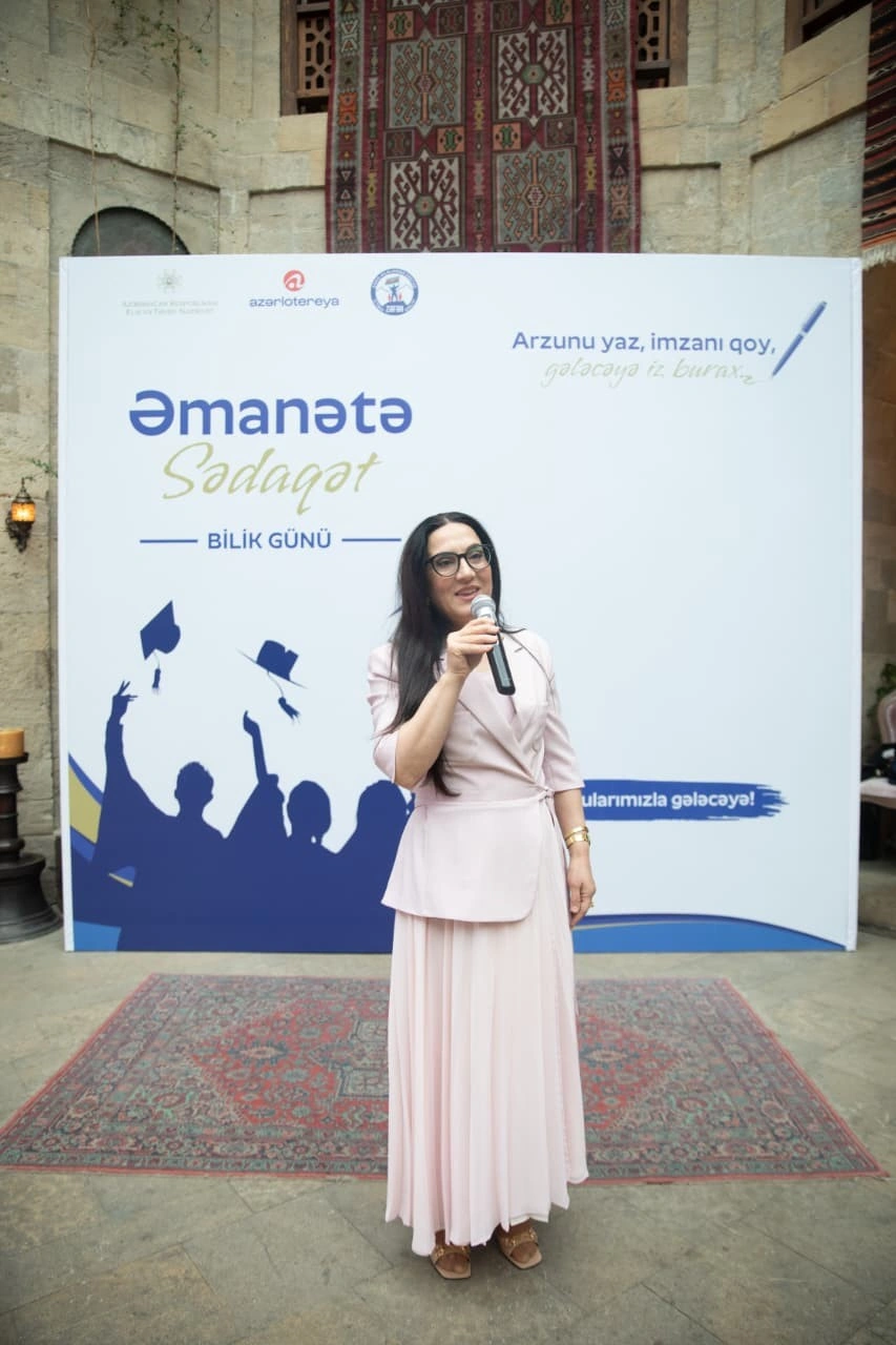 “Əmanətə Sədaqət” layihəsi çərçivəsində şəhid övladları üçün “Bilik Günü” tədbiri keçirildi - FOTOLAR