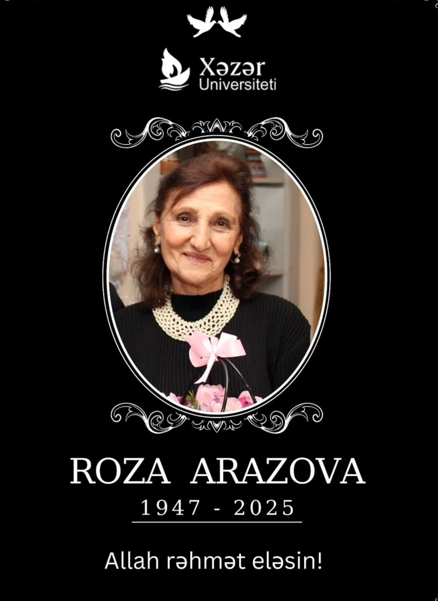 Roza Arazova VƏFAT ETDİ - FOTO