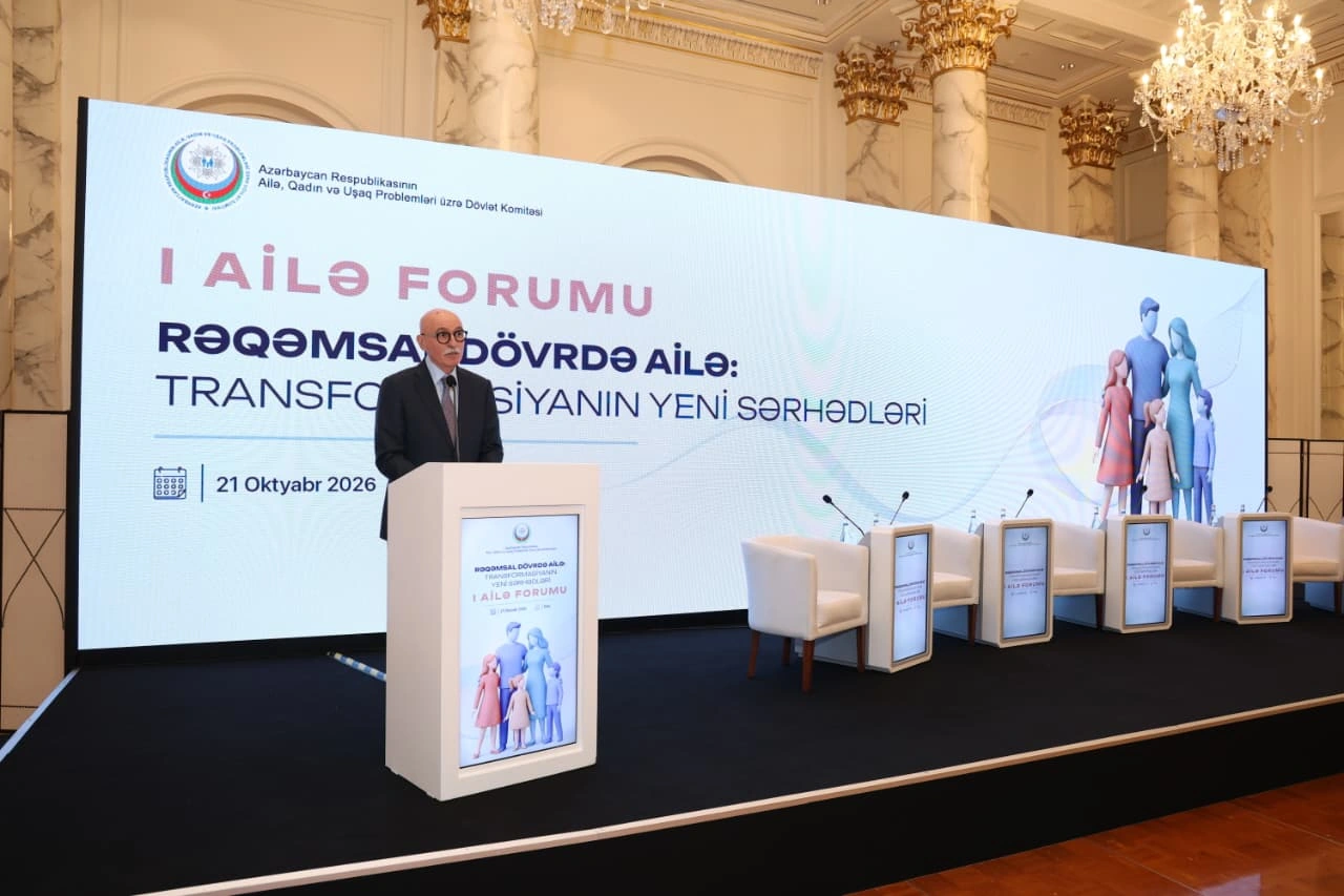 Firudin Qurbanov I Ailə Forumunda iştirak edib - FOTO