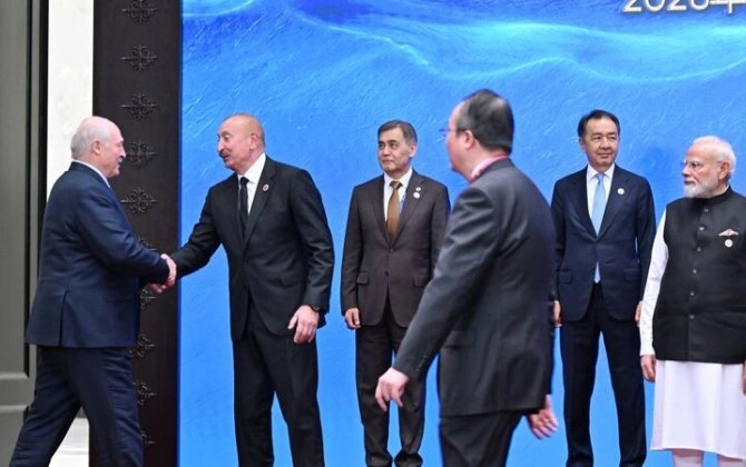 Prezidentin sosial media hesablarında liderlərlə görüşündən görüntülər paylaşıldı