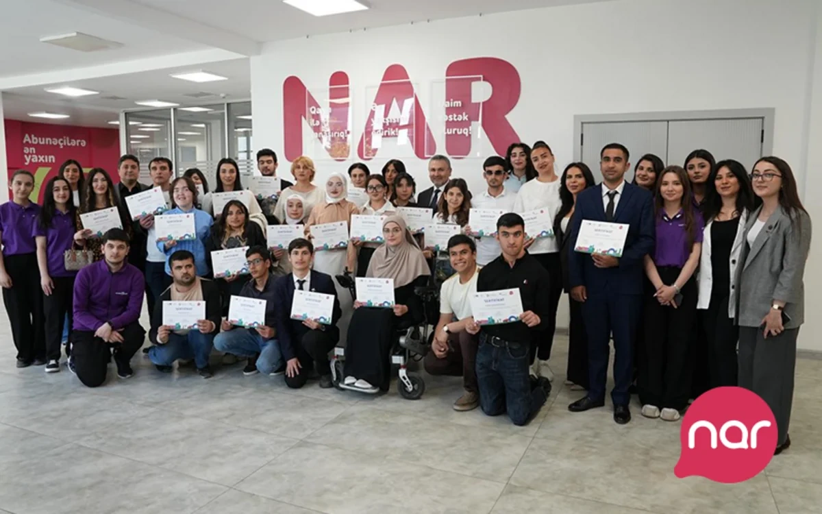 "Nar" WUF 13 çərçivəsində inklüziv təcrübə proqramı iştirakçılarını təltif edib - FOTO