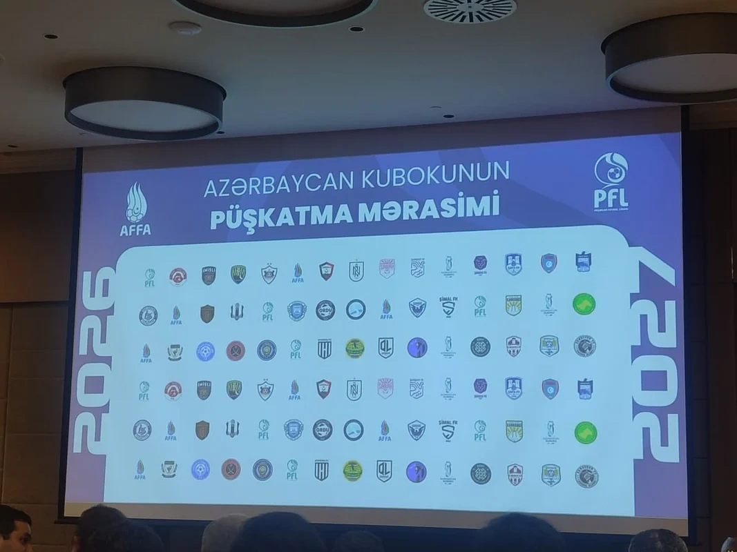 Azərbaycan Kubokunda 2026/27 mövsümünün püşkü atıldı - FOTO