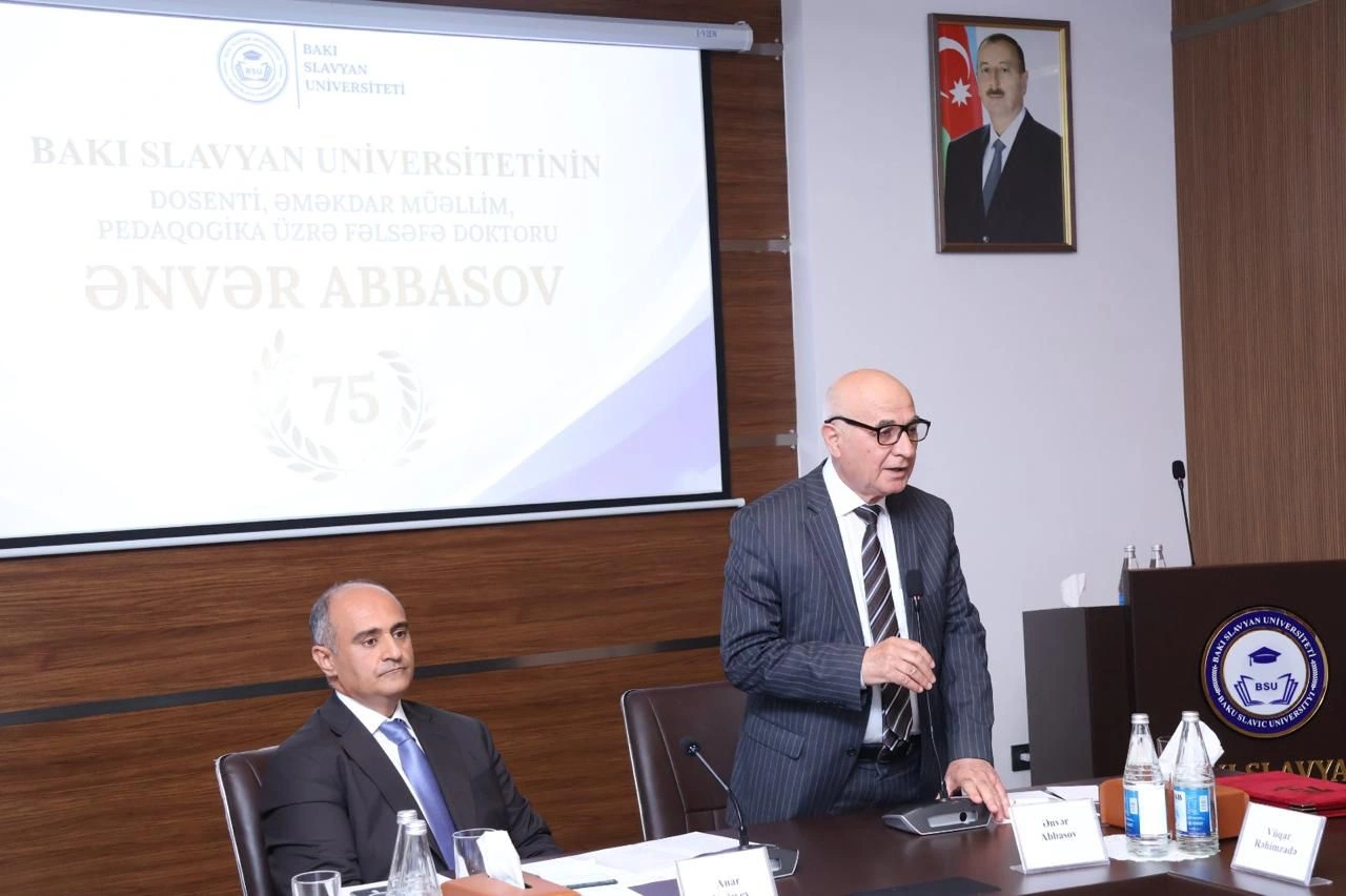 BSU-da Ənvər Abbasovun 75 illiyinə həsr olunan konfrans keçirilib - FOTO