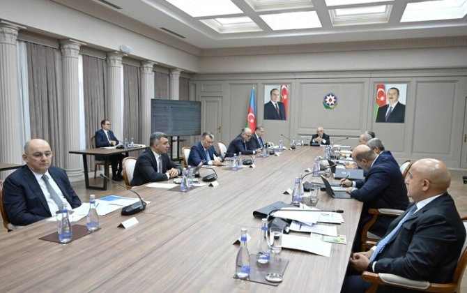 İqtisadi Şuranın iclası keçirildi - FOTO