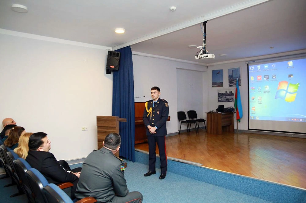 Hərbi təhsil müəssisələrinin nümayəndələrinin şagirdlərlə görüşləri keçirilib - FOTO