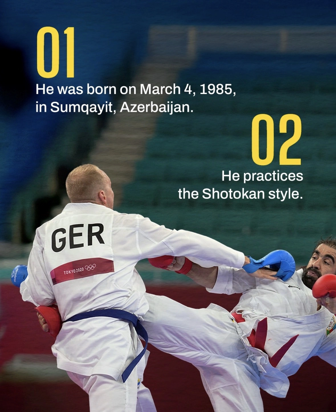Dünya Karate Federasiyasından Rafael Ağayevlə bağlı paylaşım - FOTOLAR
