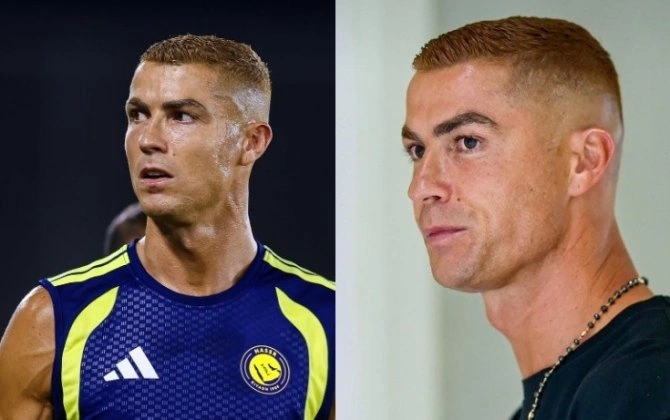 Ronaldo evlənən kimi görünüşünü dəyişdi - FOTOLAR
