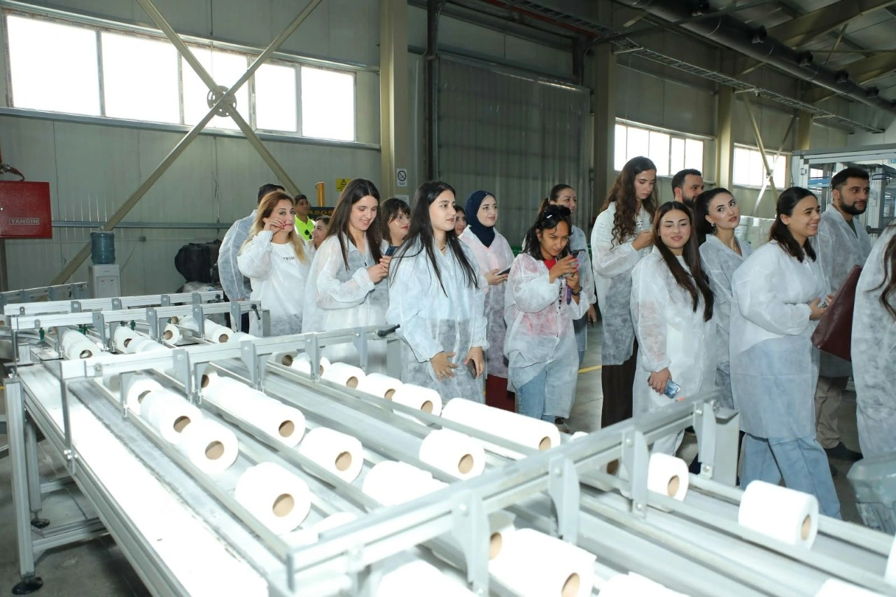 “Azərsun Holdinq” Təmizlik Kağızları Fabrikinə mediatur keçirib – FOTO