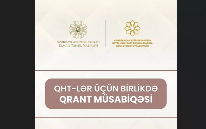 QHT-lər üçün qrant müsabiqəsi elan edildi