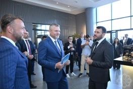 Slovakiya Prezidenti “Sea Breeze”lə tanış olub - FOTO