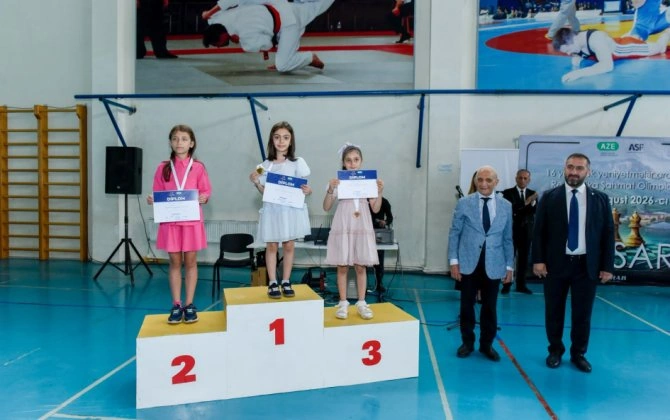 Yeniyetmələrin Respublika Şahmat Olimpiadasına yekun vuruldu - FOTO