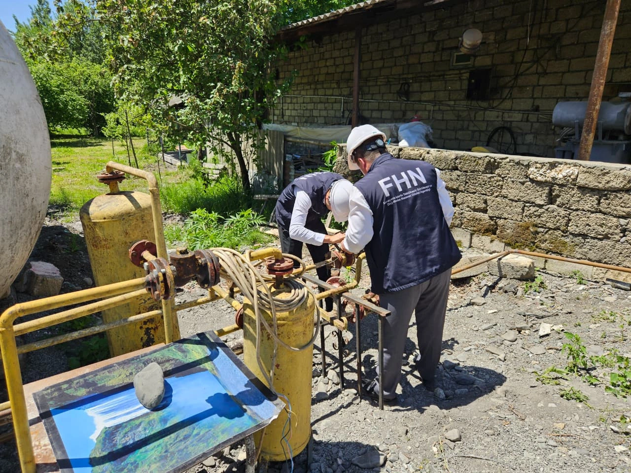 Maye qazdoldurma məntəqəsinin istismarı dayandırıldı - FOTO/VİDEO