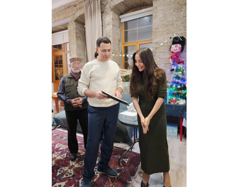 Leyla Əliyeva “ANİMAFİLM Studio”nun qonağı olub - FOTO