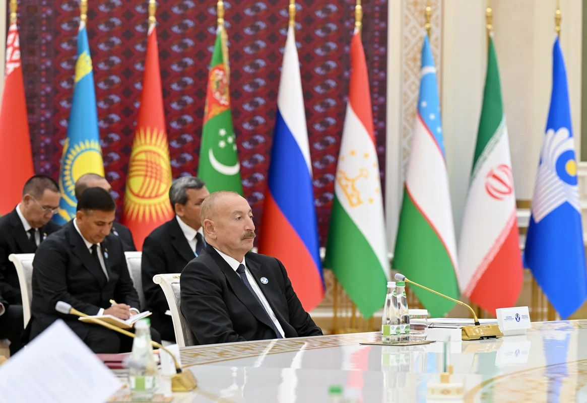 Türkmənbaşı şəhərində MDB Dövlət Başçıları Şurasının geniş tərkibdə iclası keçirilib - YENİLƏNİB
