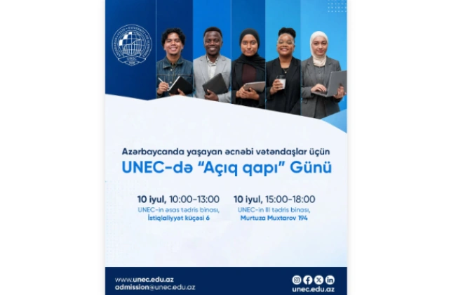 UNEC onlar üçün "Açıq Qapı Günü" elan edir!