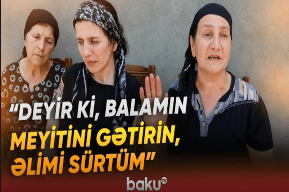 Qubada ailə faciəsi: Tək övladını itirən gözdən əlil ana fəryad etdi - VİDEO