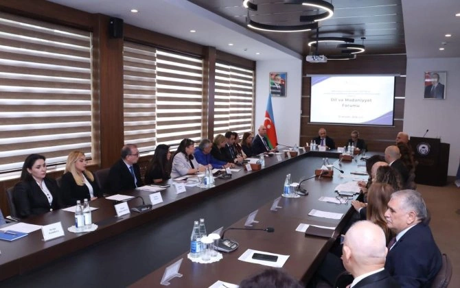 BSU-da “Dil və mədəniyyət” forumu keçirilib - FOTO