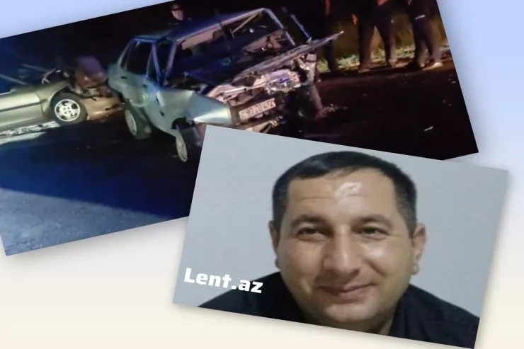 İcra başçısının qəzada ölən sürücüsüsün FOTOSU + VİDEO - YENİLƏNİB