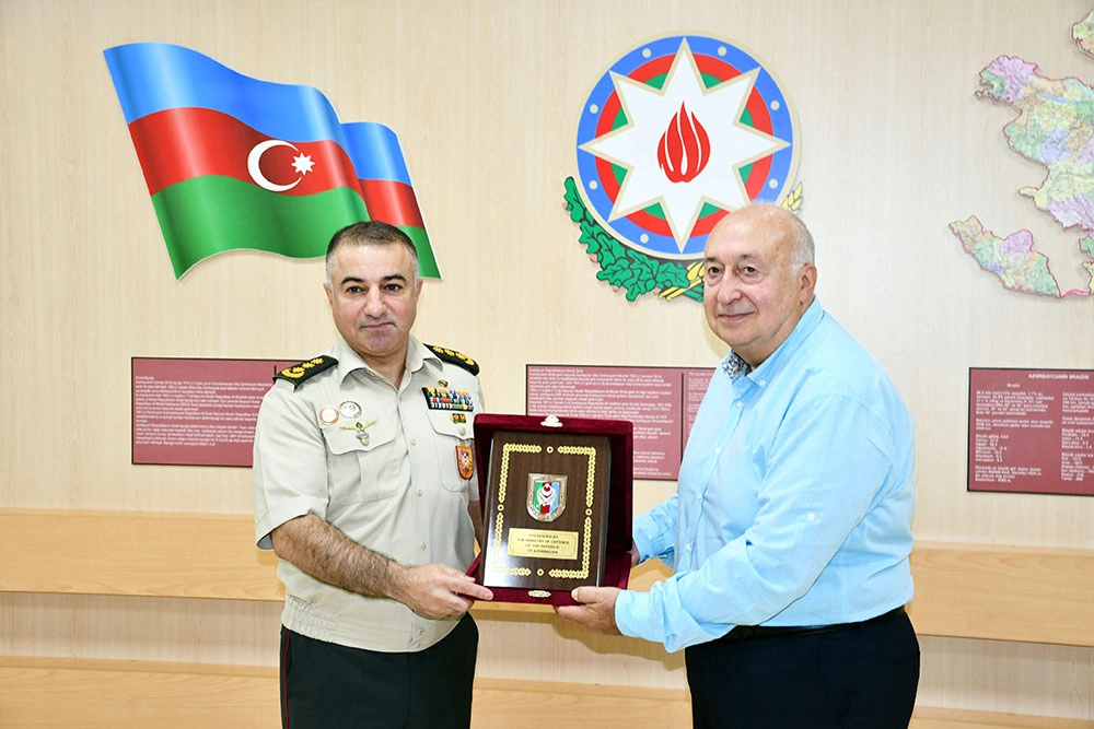Bolqarıstan Müdafiə Nazirliyinin nümayəndə heyəti Azərbaycanda səfərdə olub - FOTO