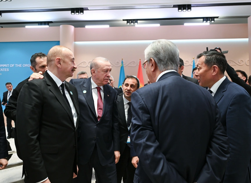 İlham Əliyev Türküstanda TDT-nin qeyri-rəsmi Zirvə görüşündə iştirak edib - FOTO - YENİLƏNİB