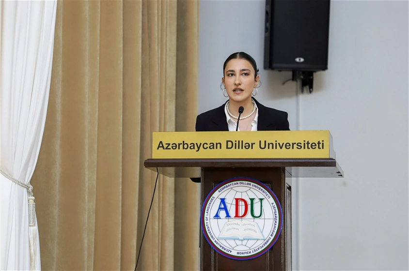 ADU-da “Gələcəyin İngilis Dili (Future English)” layihəsinin yekunlarına həsr olunmuş tədbir keçirilib - FOTO