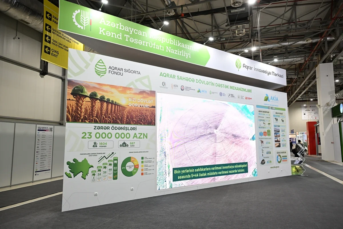 İlham Əliyev 19-cu "Caspian Agro Week" və 31-ci "InterFood Azerbaijan" sərgiləri ilə tanış olub - FOTO