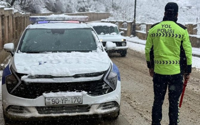 Yol polisi sürücülərə müraciət etdi