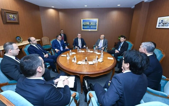 Ceyhun Bayramov Tokioda Azərbaycanın xarici siyasət prioritetləri barədə danışdı