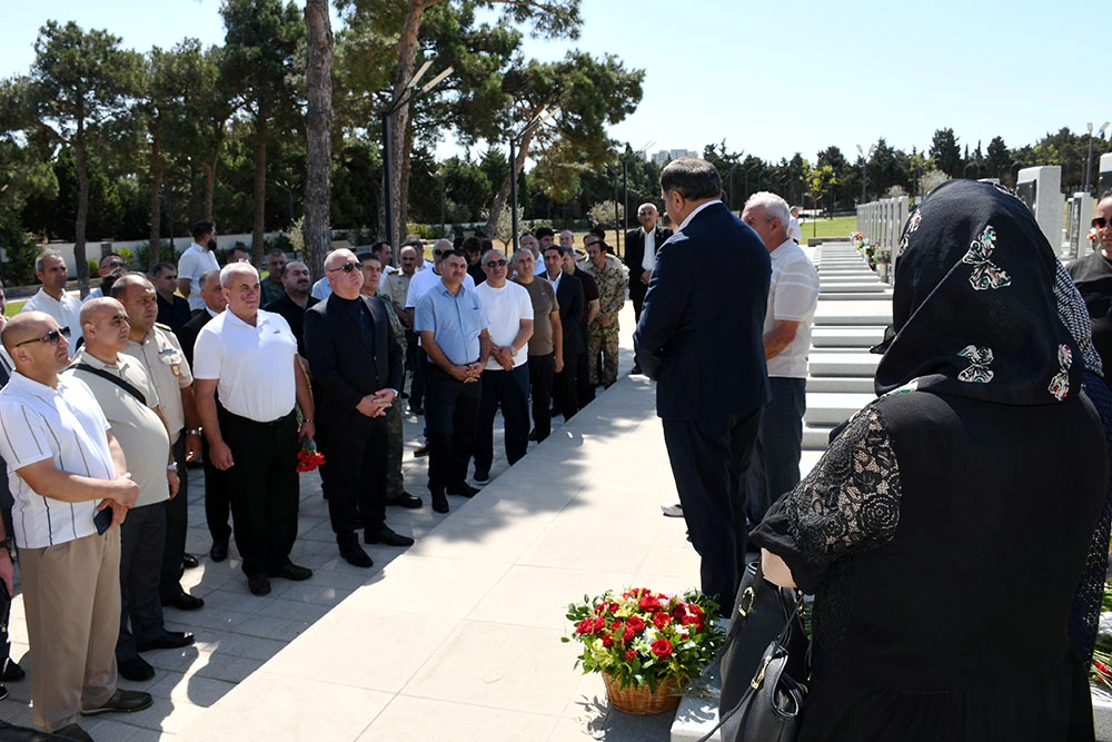 Vətən Müharibəsi Qəhrəmanı Anar Əliyevin anım mərasimi keçirilib - FOTO/VİDEO