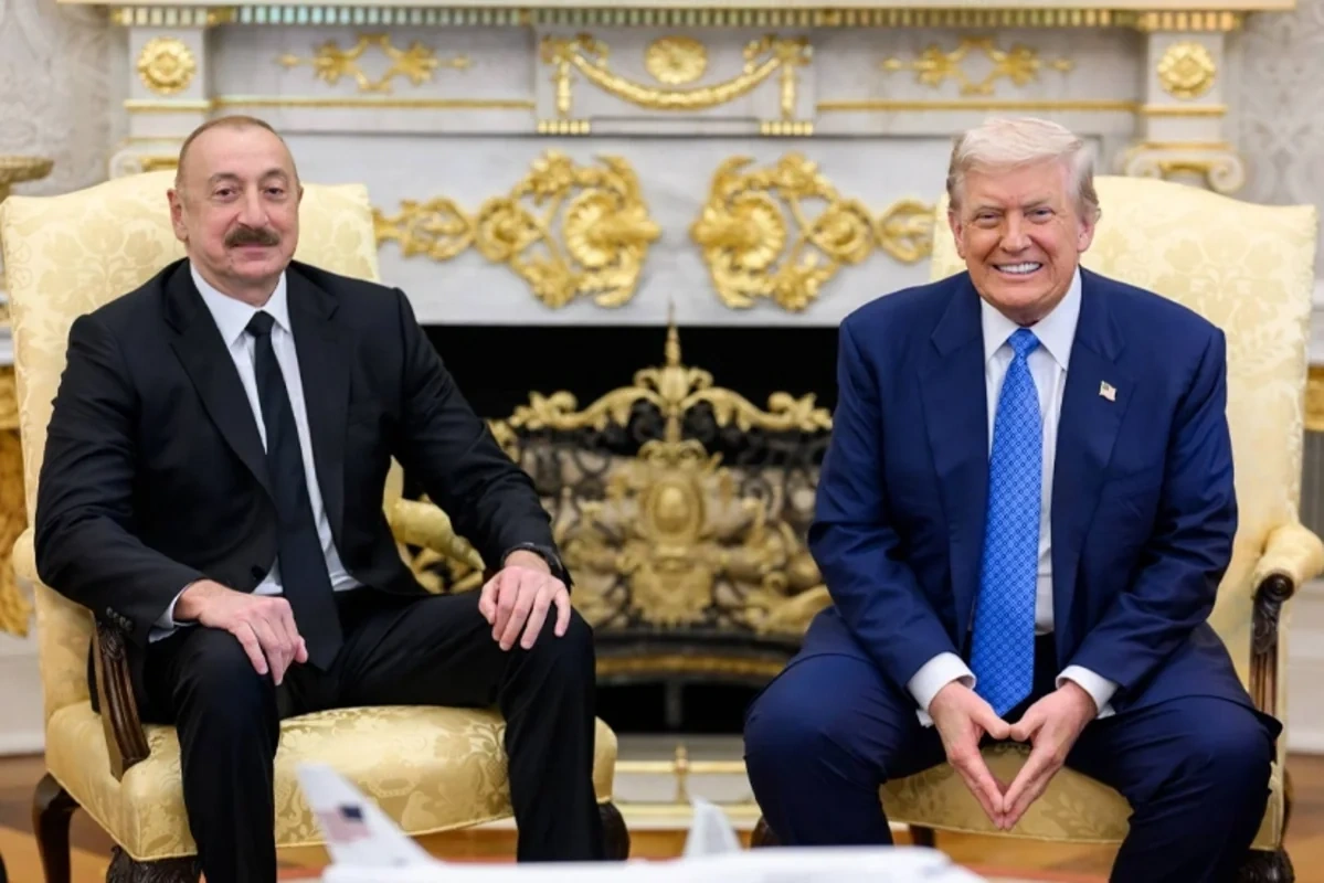 İlham Əliyev Donald Trampa göndərdiyi hədiyyə üçün təşəkkür etdi - FOTO
