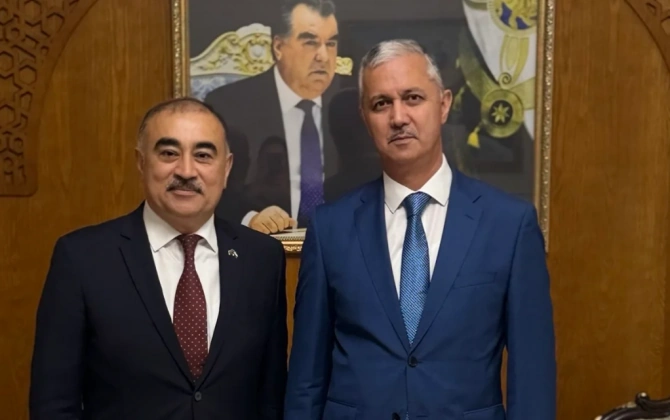 Azərbaycan və Tacikistan ikitərəfli münasibətlərin inkişafını müzakirə ediblər