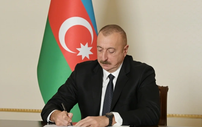 Prezident bir sıra məhkəmələrə sədr təyin edib
