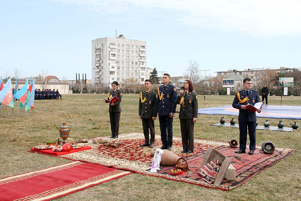 Azərbaycan Ordusunda bayram tədbirləri keçirildi - FOTO/VİDEO