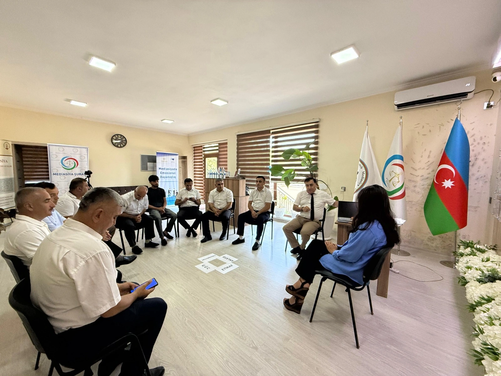 “Mediasiyada Emosional Dayanıqlıq: Barışın Arxasındakı İnsan – Stress və Etika” layihəsi uğurla yekunlaşdı - FOTO