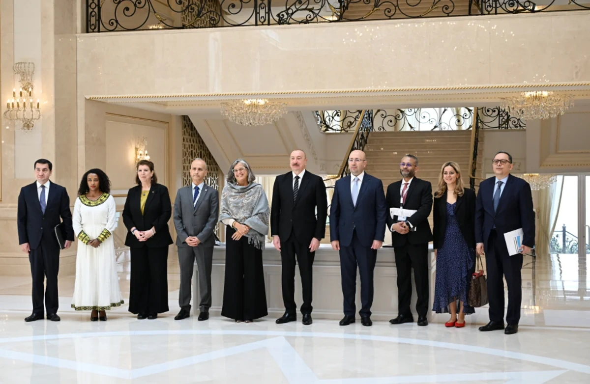 İlham Əliyev BMT-nin Məskunlaşma Proqramının icraçı direktorunu qəbul edib - FOTO