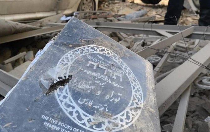 İran XİN: Tehrandakı sinaqoq bombalanıb - FOTO