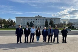 İrlandiya parlament nümayəndə heyəti Şuşa və Xankəndi şəhərlərində olub - FOTO