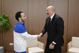 İlham Əliyev cüdo üzrə dünya çempionatının açılış mərasimini izləyib - YENİLƏNİB - FOTO