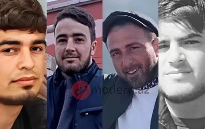 Dənizdə batanlar qohumdurlar, biri evli, üçü subaydır