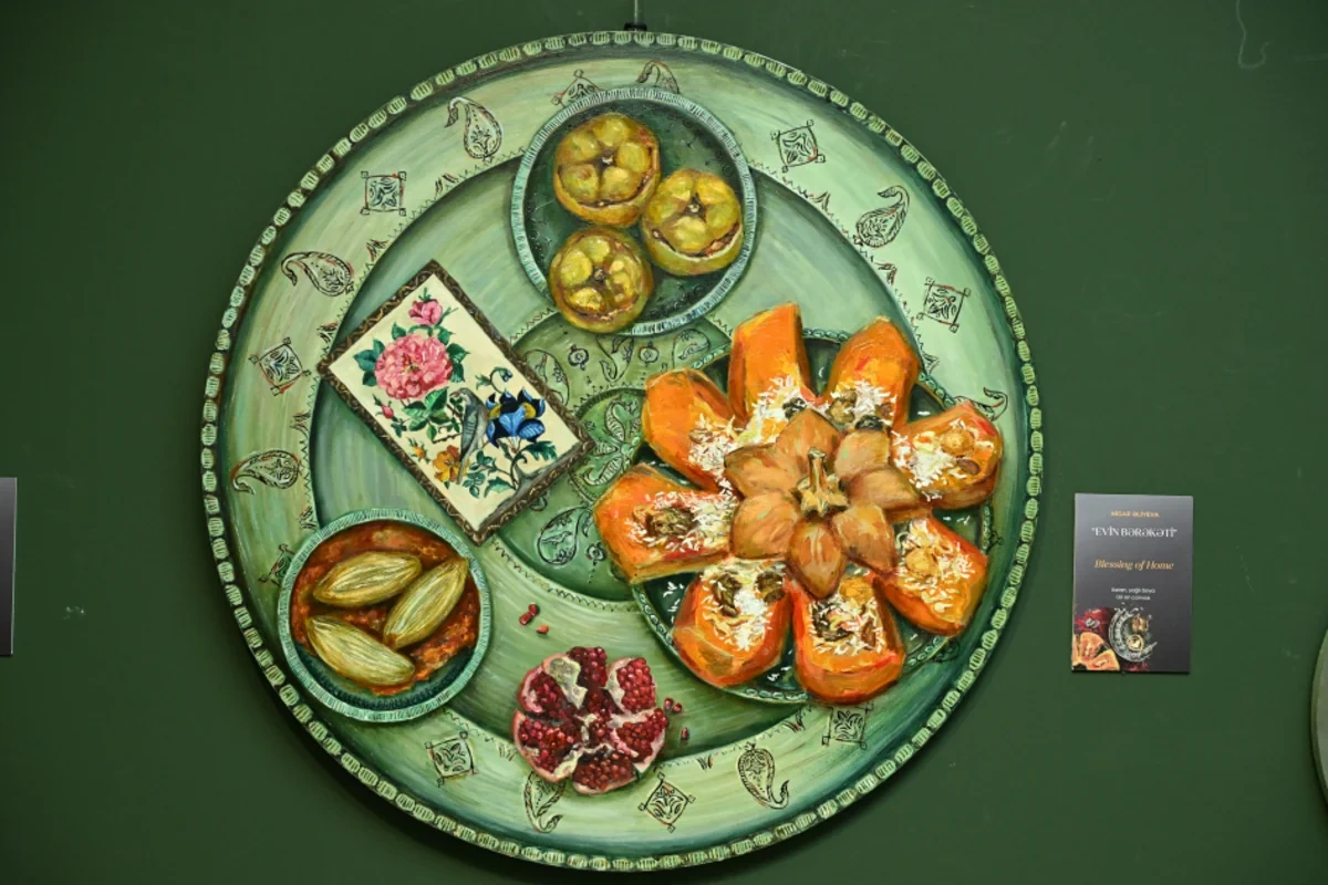 Milli Xalça Muzeyində Nigar Əliyevanın sərgisi açılıb - FOTO