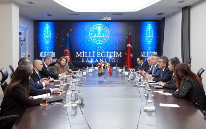 Azərbaycanla Türkiyə ümumi və peşə təhsili üzrə əməkdaşlığı müzakirə edib