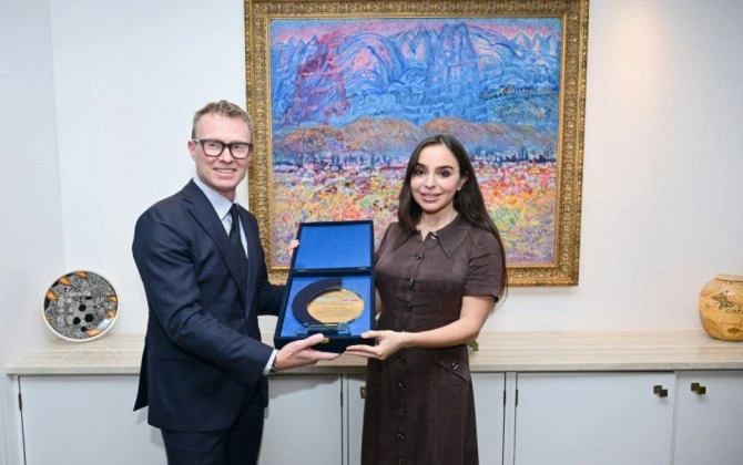 Leyla Əliyeva ÜST-ün Avropa üzrə Regional Ofisinin xüsusi nümayəndəsi ilə görüşüb - FOTO