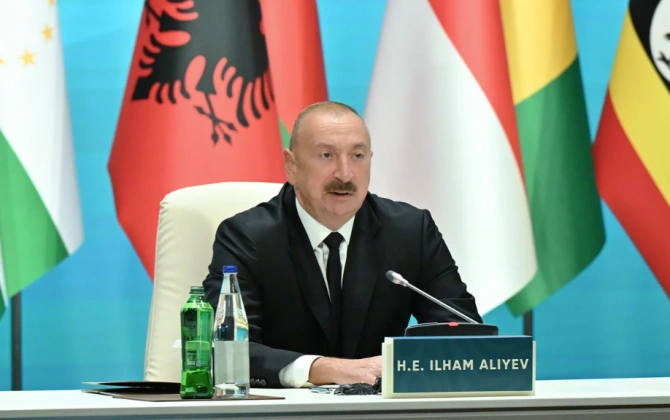 İlham Əliyev: Bu gün sülh artıq reallıqdır - VİDEO