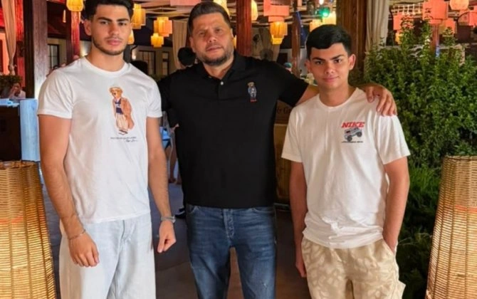 Zaur Kamal bağında oğluna ad günü etdi - FOTO/VİDEO
