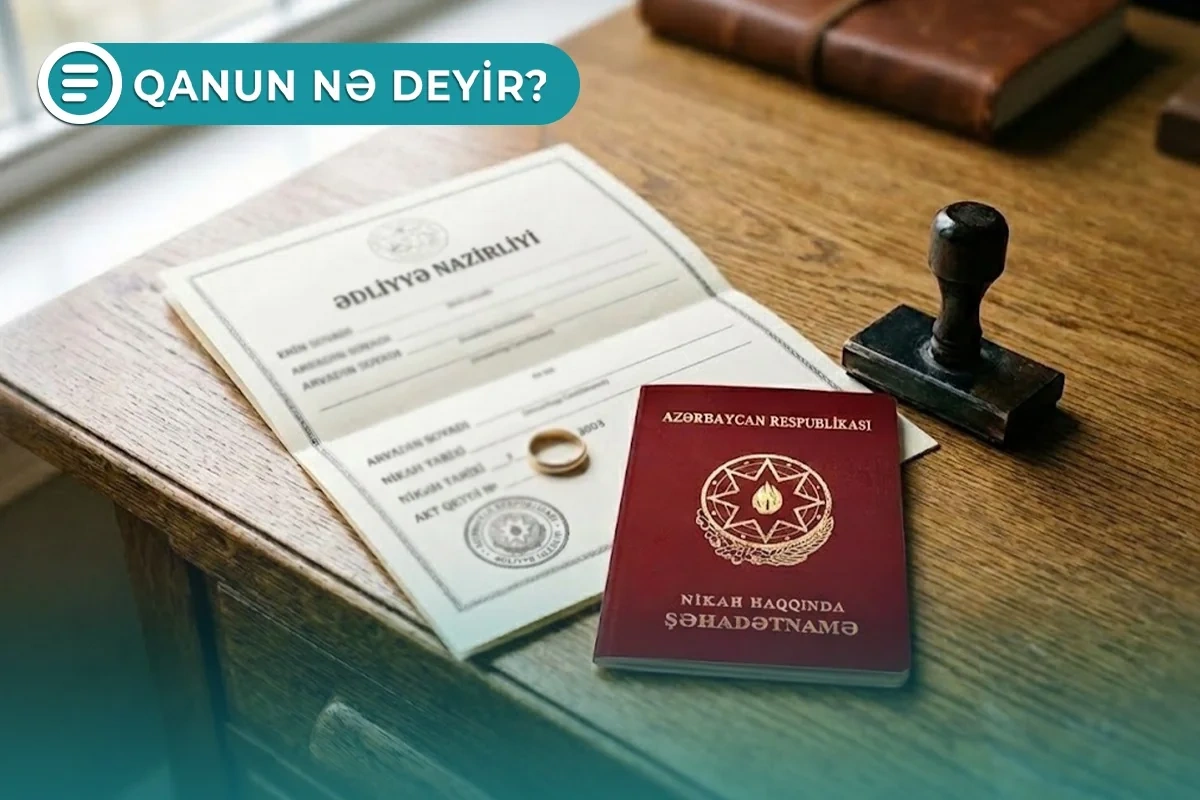Boşandıqdan sonra soyadı dəyişdirmək məcburi deyil - Qanun nə deyir? - VİDEO