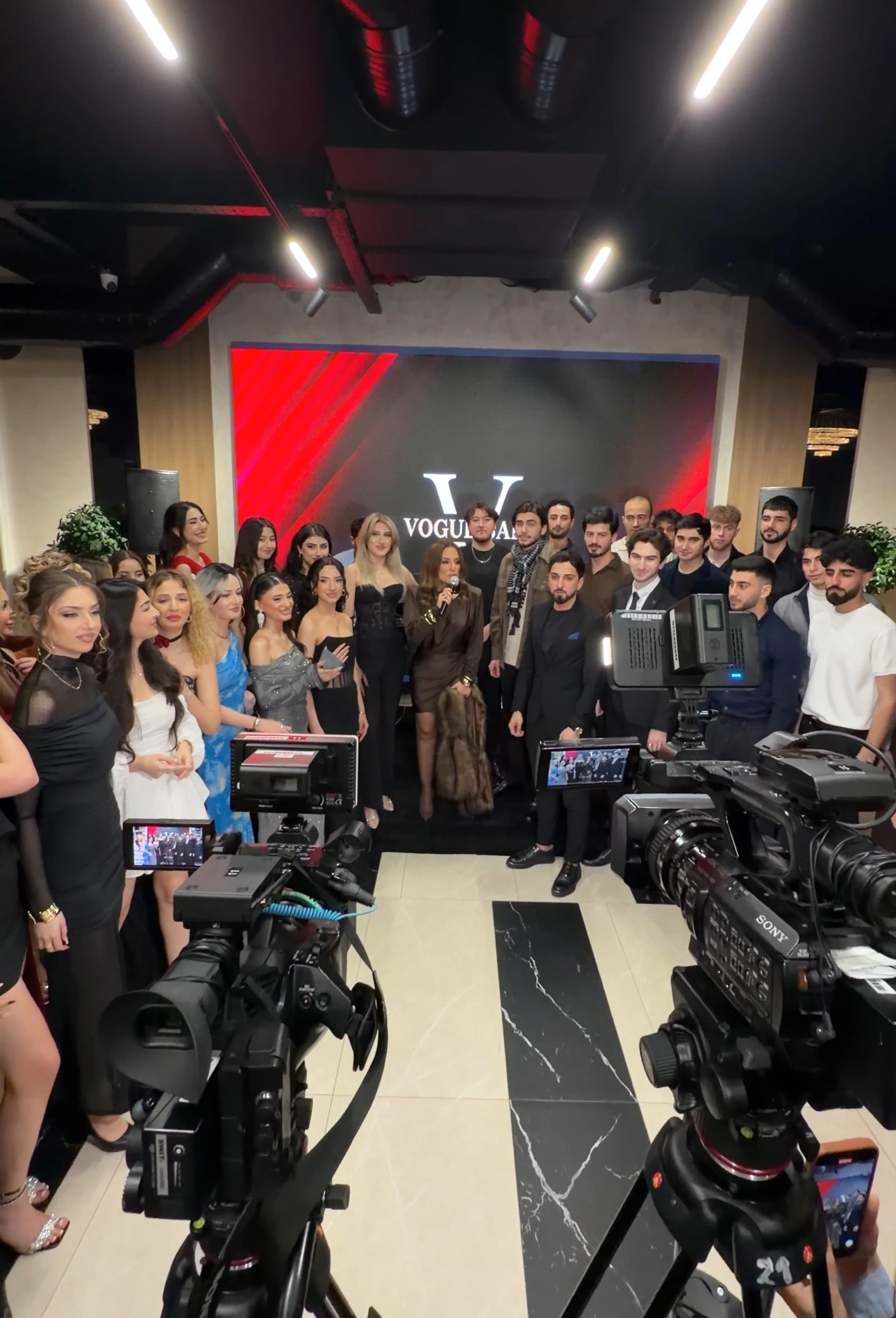 Xalq artisti “Miss Mister of Azerbaijan”ın finalçıları ilə bir arada - FOTOLAR